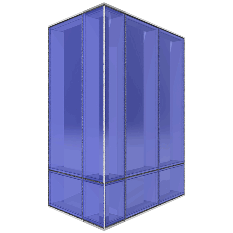 Series MG-2000 Impact Curtain Wall