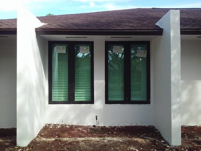 New ECO impact windows fresh install